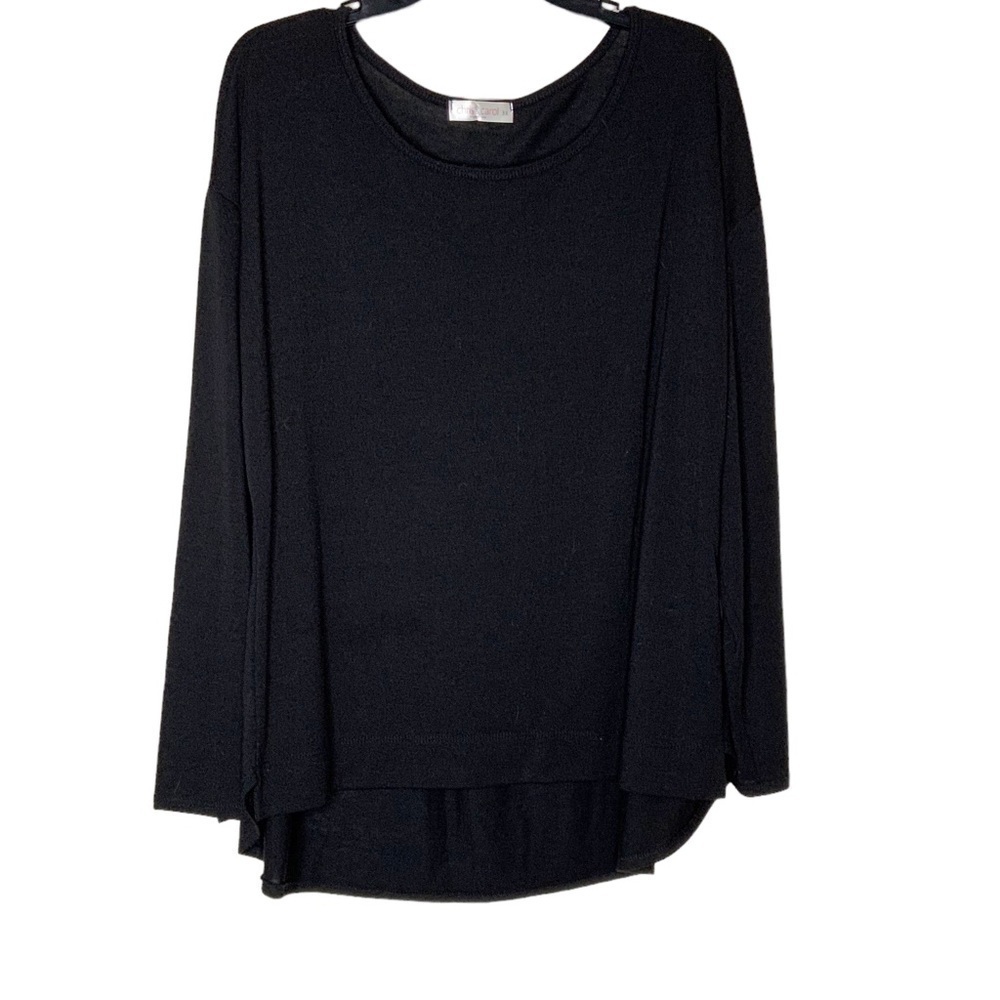 CHRIS & Carol black lightweight sweater. Size 3X